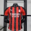 Camiseta Local Ac Milan Versión Jugador 25/26