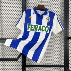 Camiseta Retro Local Deportivo la Coruña 99/00