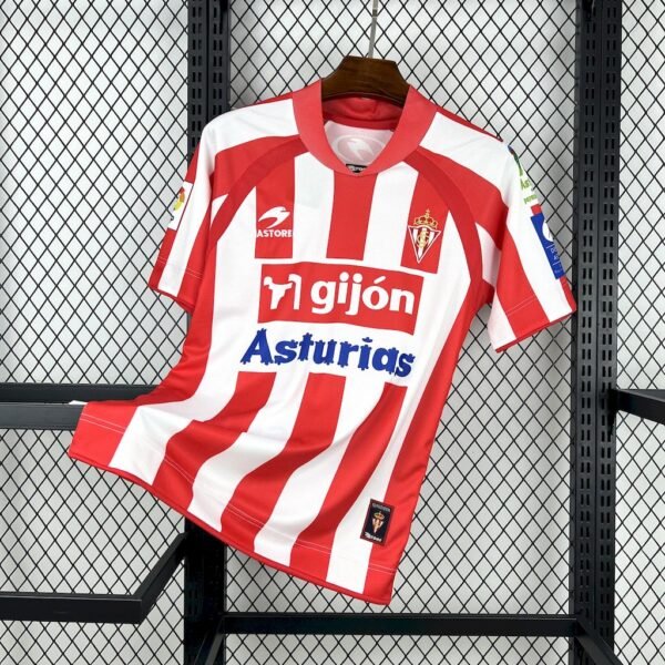 Camiseta Retro Local Sporting de Gijón 08/09