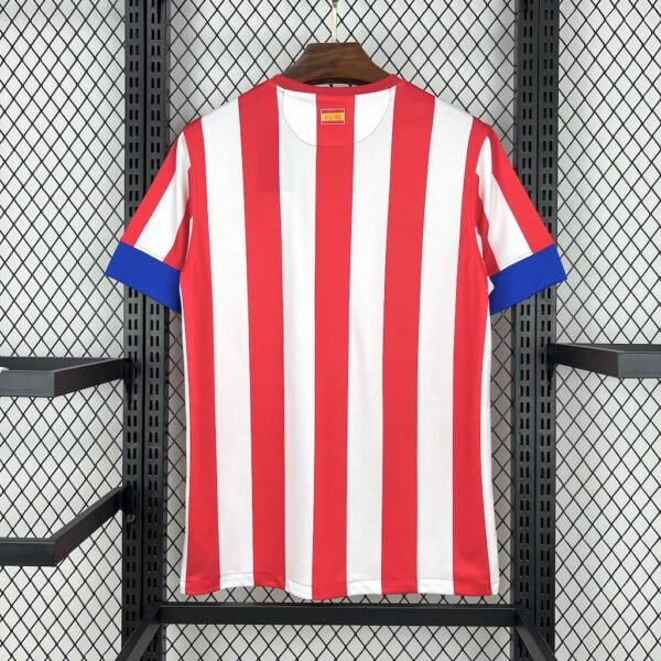 Parte trasera camiseta local Atlético de Madrid 2012-13 con espacio para nombre y número personalizados