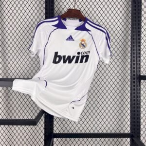 Camiseta Retro Local Real Madrid 07/08