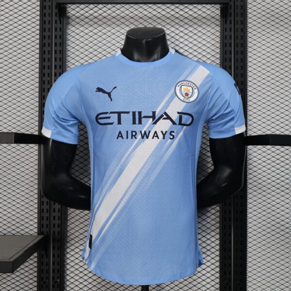 Camiseta Local Manchester City Versión Jugador 25/26