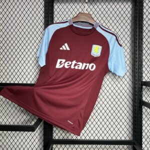 Camiseta local West Ham United temporada 2025-26 en granate y azul Umbro