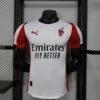 Camiseta Visitante Ac Milan Versión Jugador 25/26