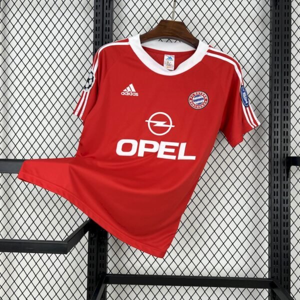 b1ead2bc Camiseta Retro Local Bayern Munich 01/02