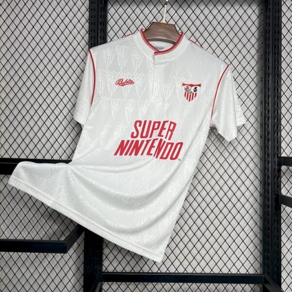 d4228f2b (1) Camiseta Retro Local Sevilla 91/92
