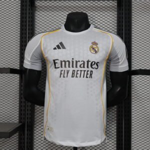 Camiseta Local Real Madrid Versión Jugador 25/26