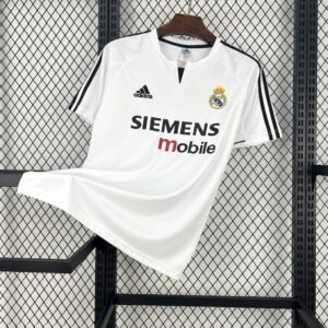 Camiseta Retro Local Real Madrid 03/04