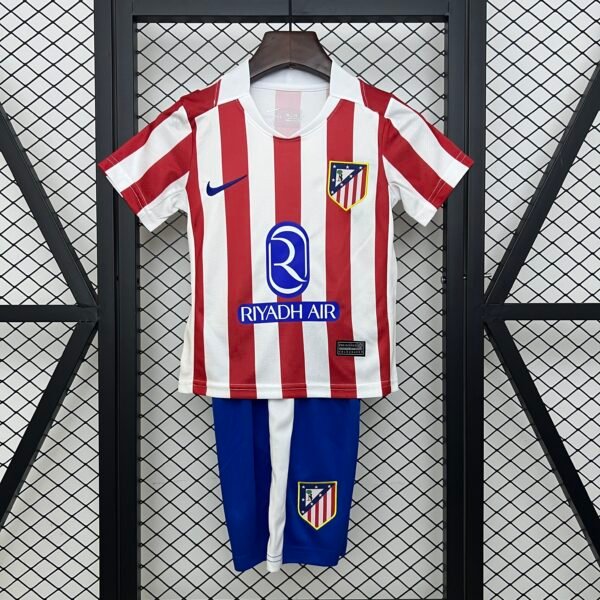 Equipación Niño Atlético de Madrid Local 25/26