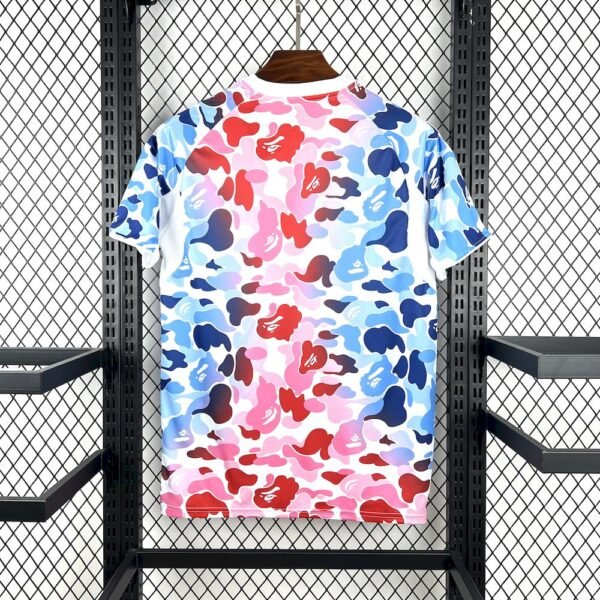 Camiseta Adidas x Bape Camuflaje Color