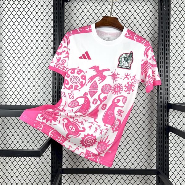 2025110113290224 Camiseta Edición Especial México Rosa 25/26